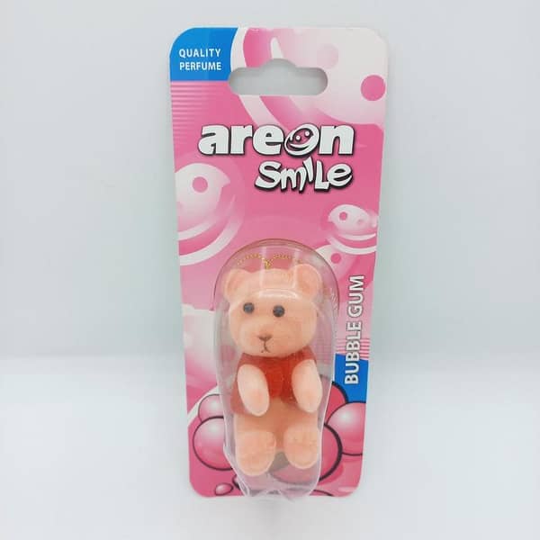 AREON Toy Car Air freshener Smile, Bubble Gum