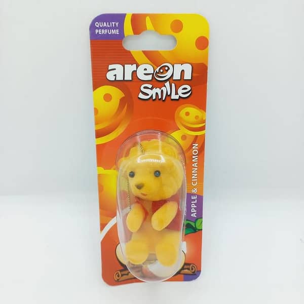 AREON Toy Car Air freshener Smile, Apple & Cinnamon