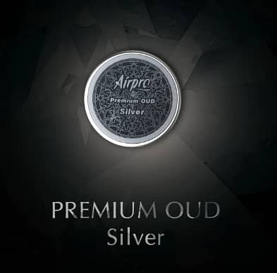 Airpro - Luxury Oud Car Air Freshener Perfume - Premium Silver Edition -