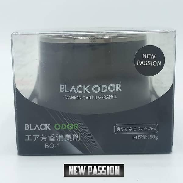 Black ODOR Fashion Car Fragrance Jel -New Passion-