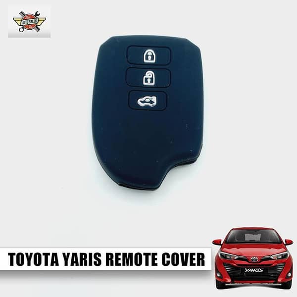 Silicon Remote Key Cover for Toyota Yaris