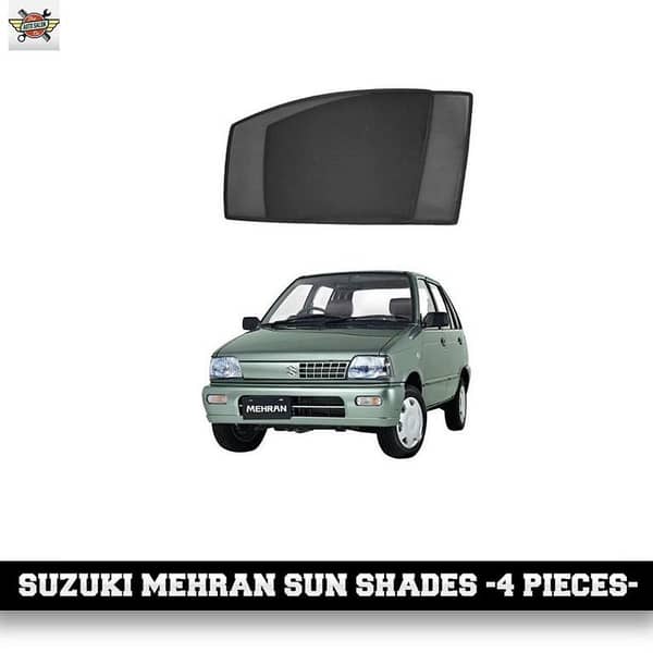 Suzuki Mehran Sun Shades -4 Pieces- Without Logo