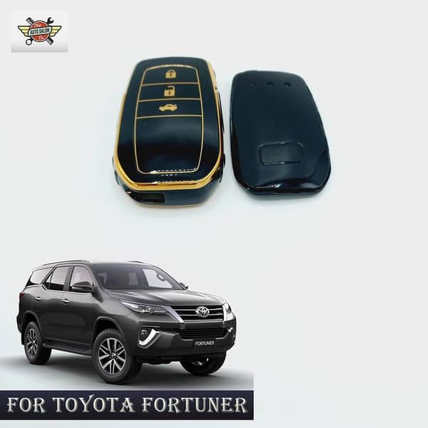 Toyota Fortuner TPU Remote 3-Button Cover