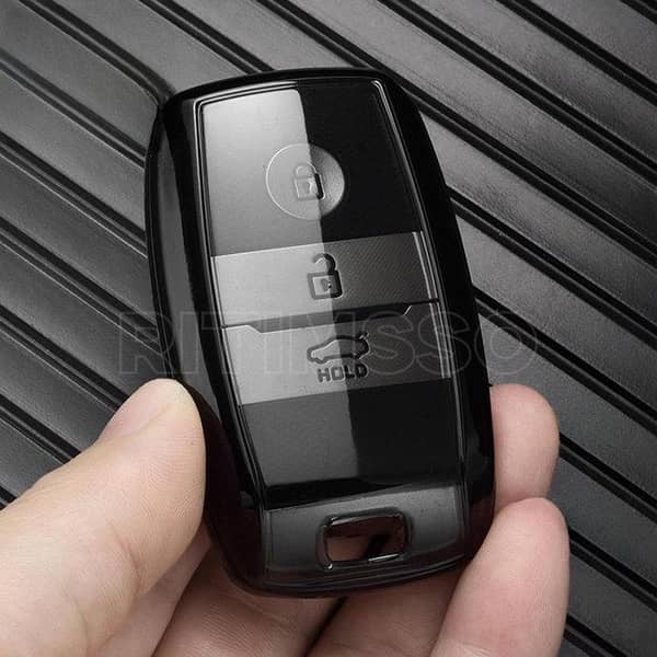 KIa Sportage smart key Transpaerant Smoke Key Cover -TPU Quality-