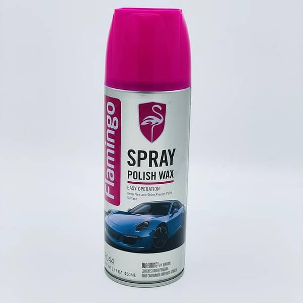 Flamingo Spray Polish Wax for Auto and Motorcycle