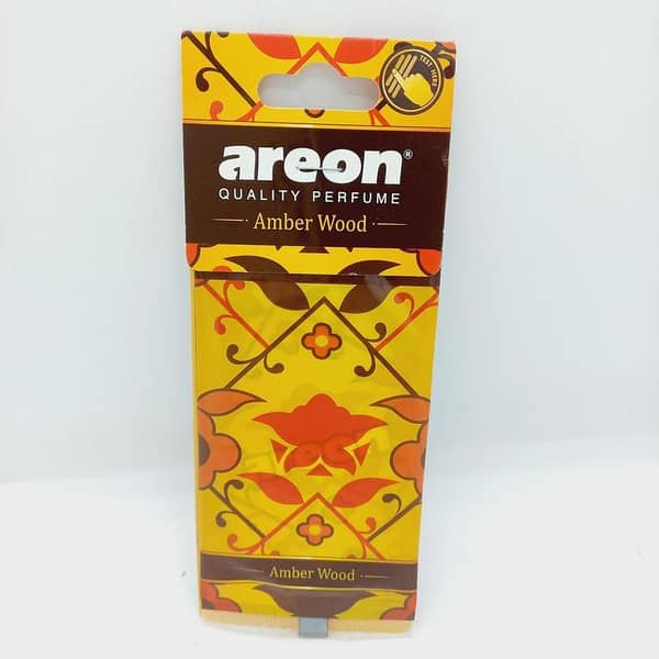 Areon Perfume Card - Amber Wood -