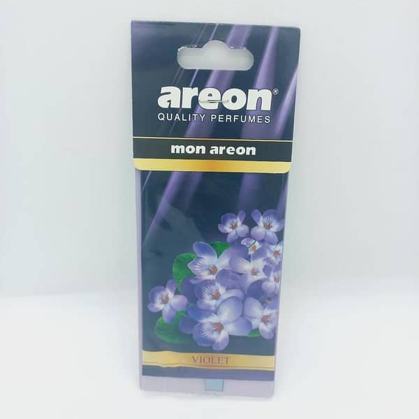 AREON Mon - Violet Hanging Air Freshener Card