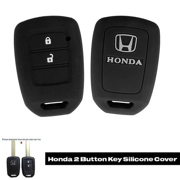 Honda Silicone Key Cover with 2 Buttons