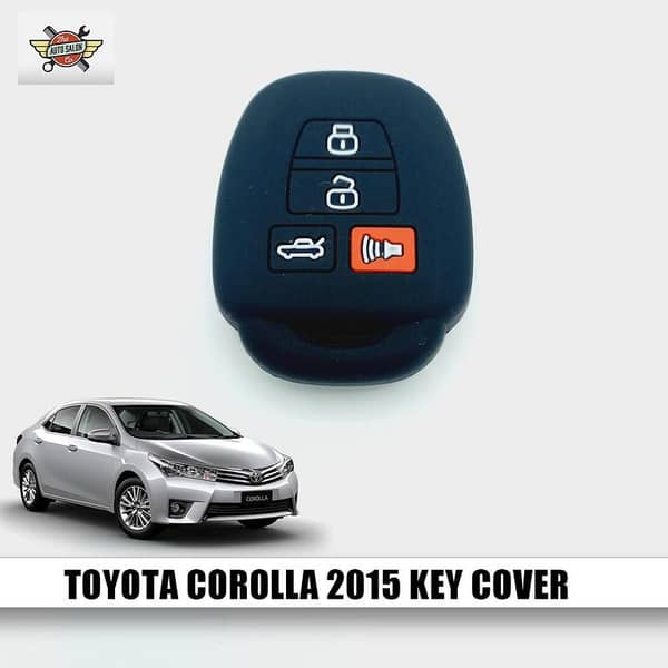 TOYOTA COROLLA 2015 SILICON KEY COVER