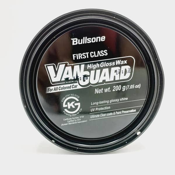 Bullsone VanGuard First Class High Gloss Wax 200g For All Colored Cars - Made in Korea