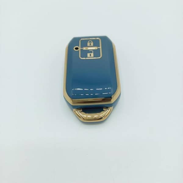 New Suzuki Swift 2022 TPU Remote Cover Green - Gold