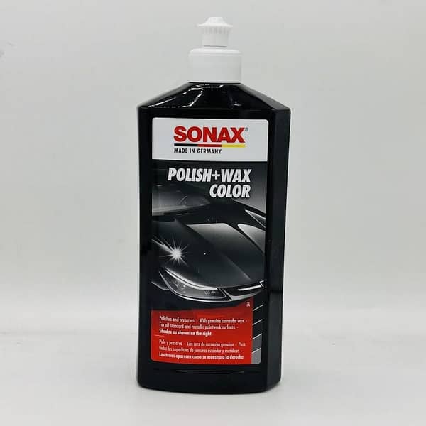 SONAX NANO PRO Polish & Wax for Black Cars - 500ML