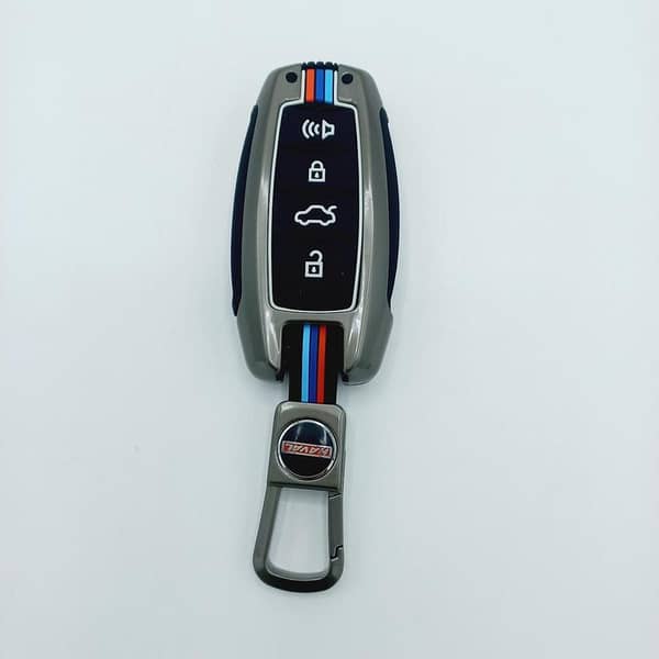 Haval H6 And Jolain Key Cover With Metal Shell 4-Button