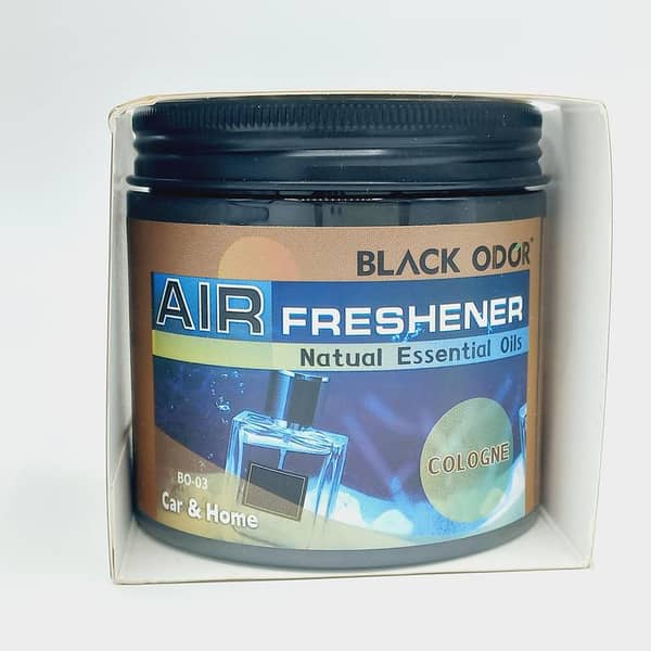 Black Odor Air Freshener Jel For Car And Home -Colonge-