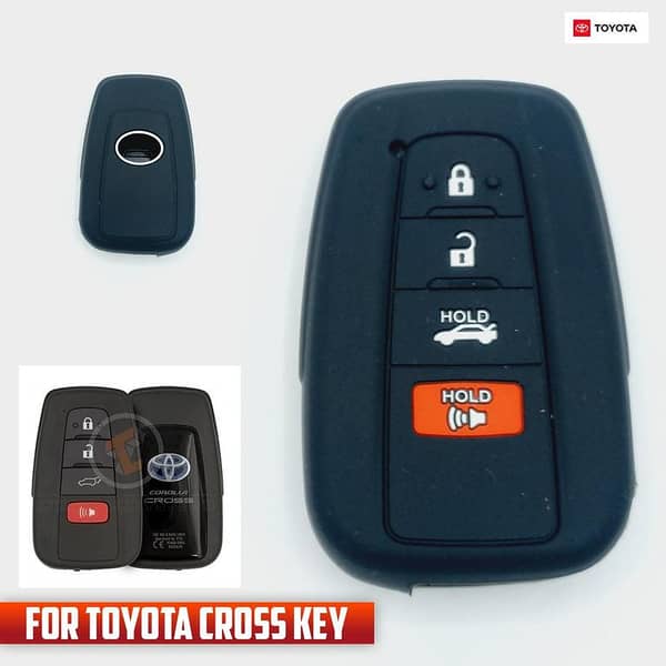 Toyota Cross 2024 and Onwards Silicon Key Cover