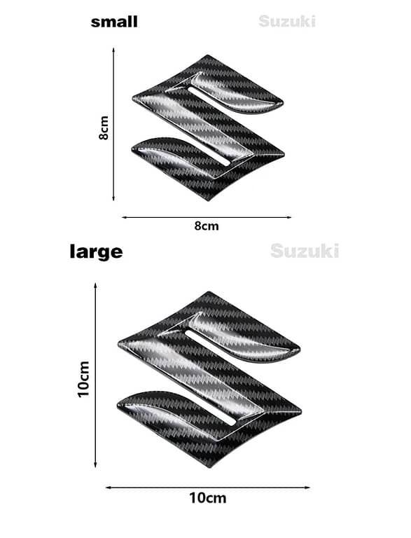 For Suzuki Alto, Swift, Jimny, Vitara, Wagnor, Baleno Front Grille Badge Rear Trunk Emblem