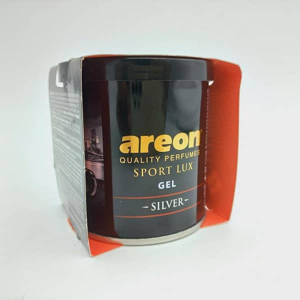 Areon Silver Sports Perfume Gel for Car and Home