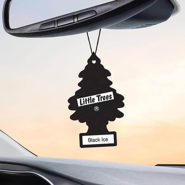 Little Trees Black Ice Car Perfume Card - Original - Made in the USA