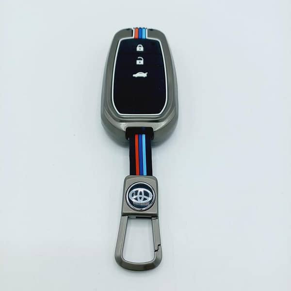 Car key Case Cover Zinc Alloy Material For Fortuner 3-Button