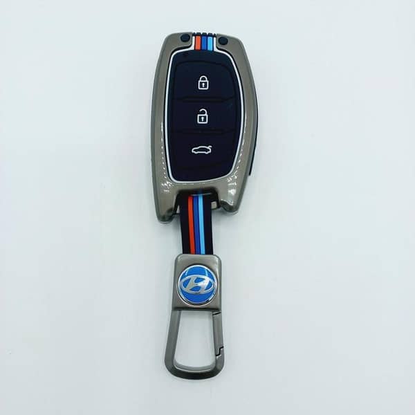 Hyundai Tucson Key Cover With Metal Shell 3-Button