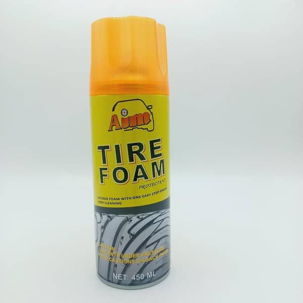 Aims Tire Foam For Cleaning And Protecting Vehicals Tires -450ML-