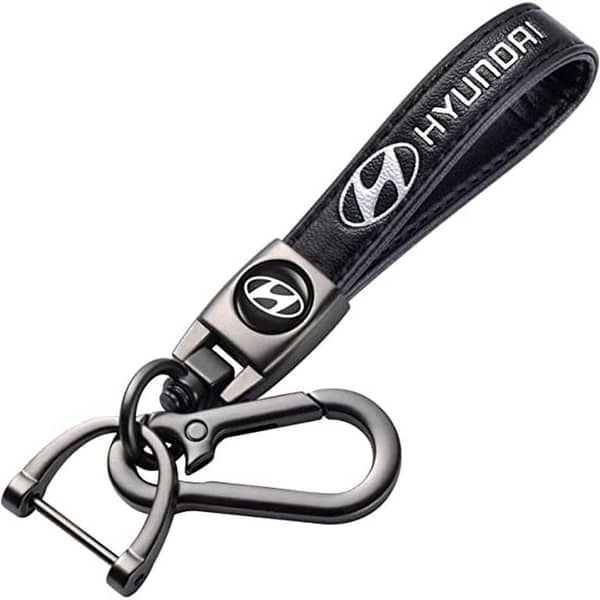Hyundai TPU Keychain Plus Leather Special