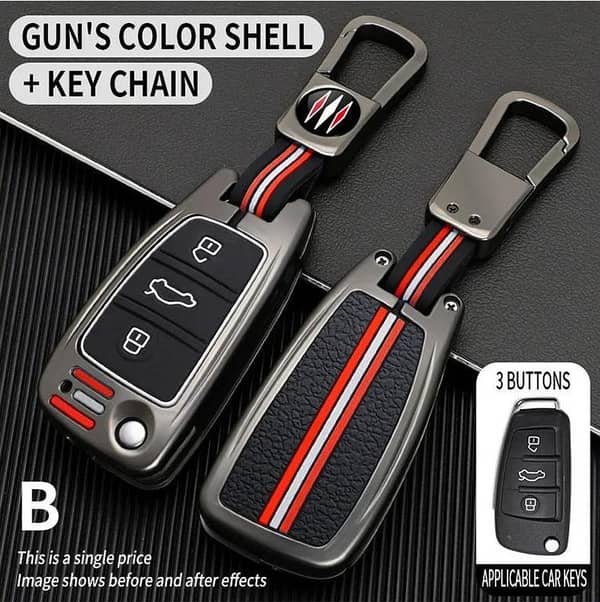 Metal Ally Key Cover For Audi A3 Key