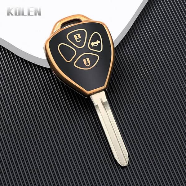 Totoya Corolla TPU Key Cover - 3 Button For Corolla 2009-2014