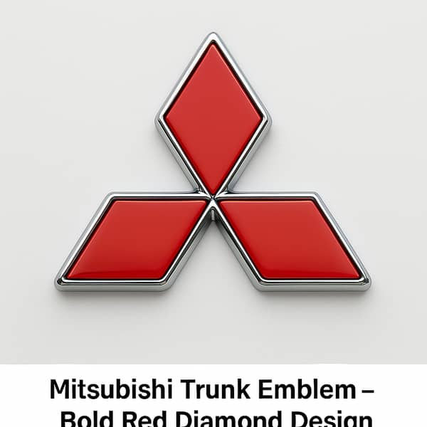 Mitsubishi trunk Car Emblem -Plastic-
