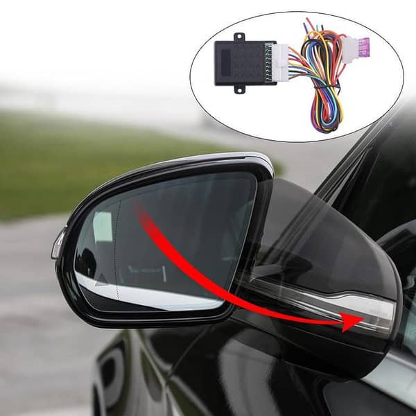 Universal Car Side Mirror Folding System Auto Side Mirror Folding Kit Mirror Folding Closer System