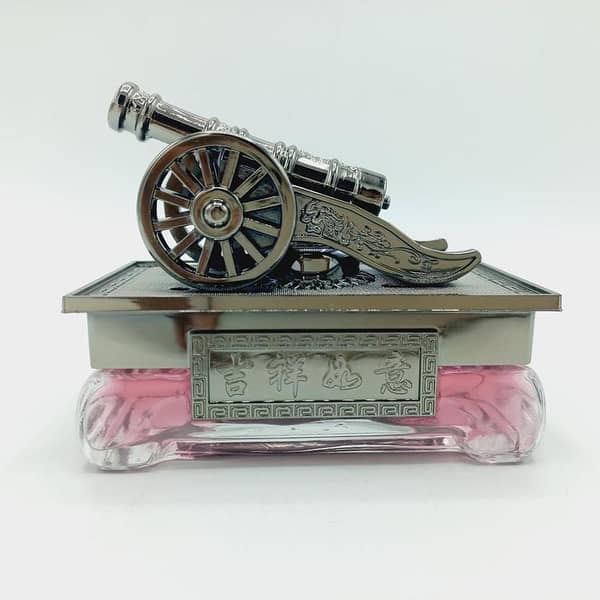 Cannon Shape Decoration Car Air Freshener Perfume - 60ml