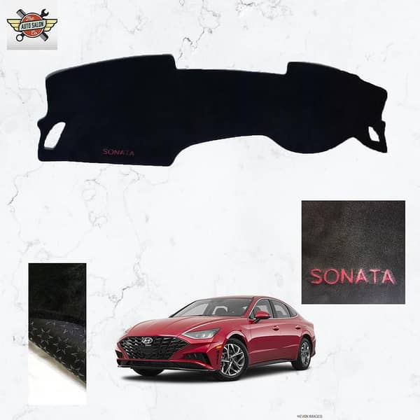 Hyundai Sonata VELVET DASHBOARD MAT