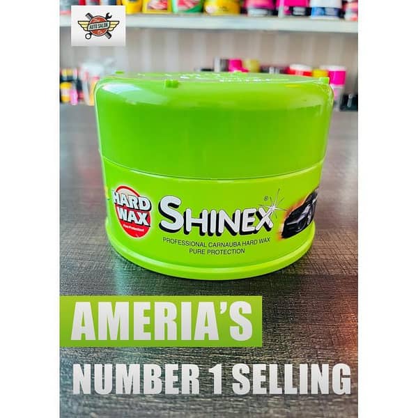 SHINEX PROFESSIONAL HARD WAX FOR CARS MADE IN U. S. A