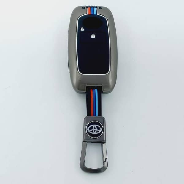 Toyota Raize 2 Button Metal Key Cover