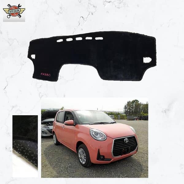 TOYOTA PASSO 2016-2022 VELVET DASHBOARD MAT
