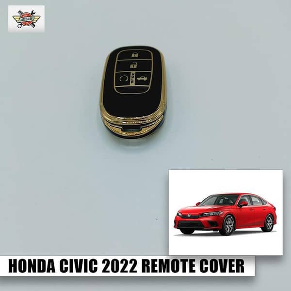 Honda Civic 2022 Trubo 4 Buttons TPU Remote Cover