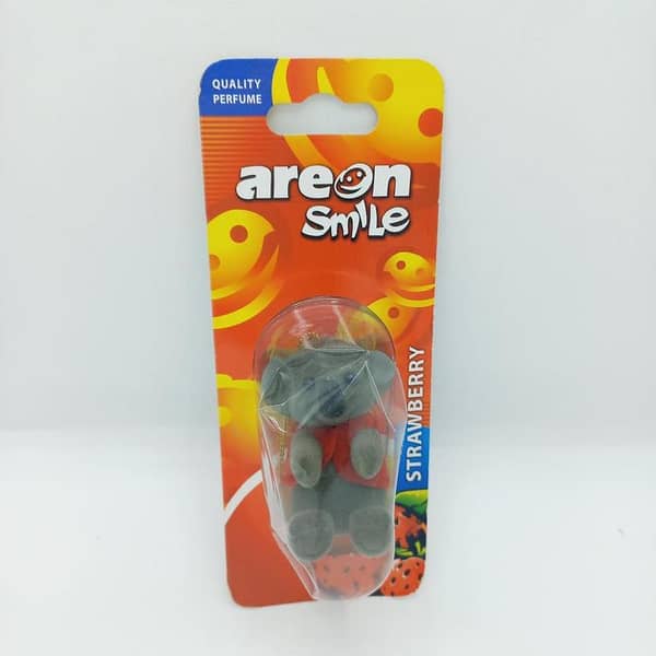 AREON Toy Car Air freshener Smile, Strawberry