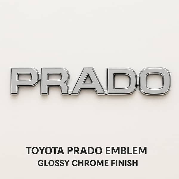 Toyota Prado Car Emblem -Plastic-