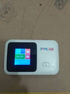 ZONG 4G INTERNET DEVICE