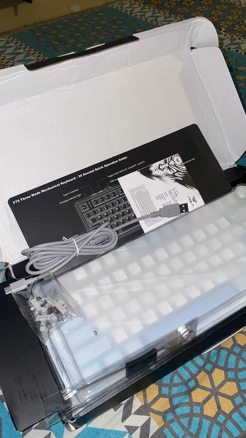 AULA F75 MACHENICAL 3 MODES KEYBOARD 1