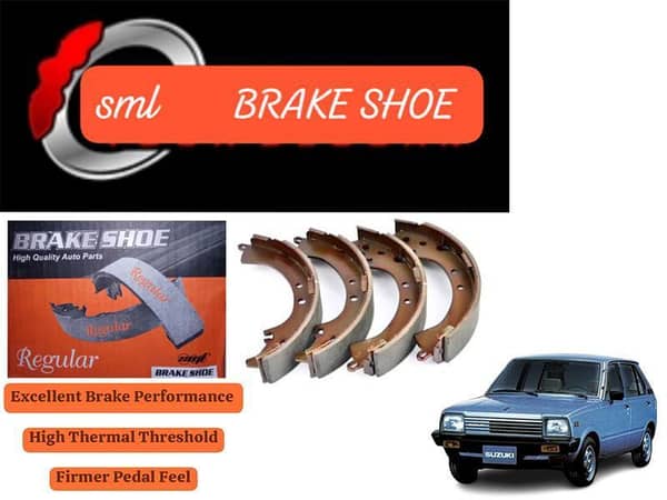 Suzuki FX 1980-1988 Rear Brake Shoe - SML Brake Parts - Advanced Braking