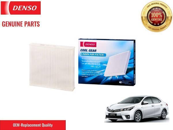 Toyota Corolla Altis Grande 2014-2018 Denso Cabin Filter - Genuine Cool Gear Ac Filter​​​