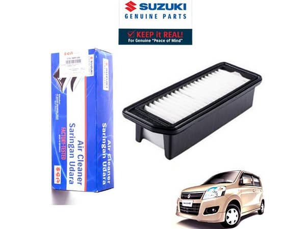 Genuine Air Filter for Suzuki Wagon R (2014-2023) - Suzuki Part Number 3780-B76M00