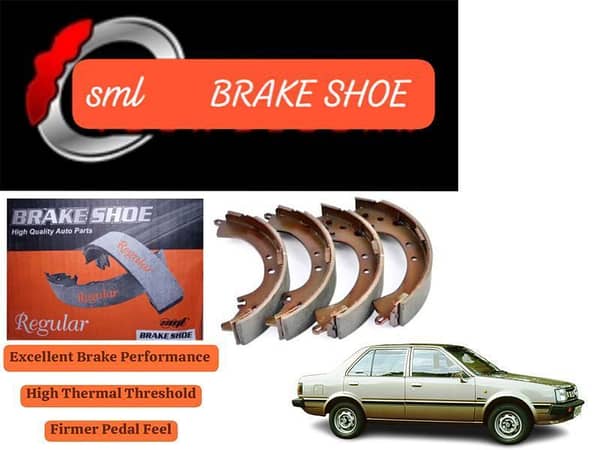Nissan Sunny B11 Rear Brake Shoe - SML Brake Parts - Advanced Braking