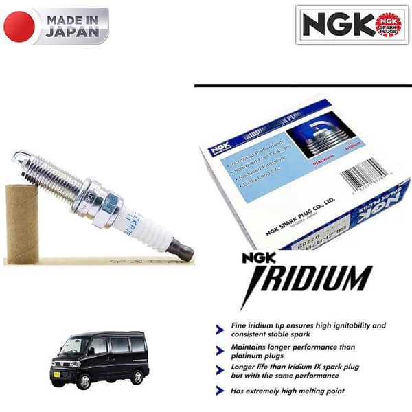 Nissan Clipper Iridium Spark Plug Set (2007-2023, 3 pcs)