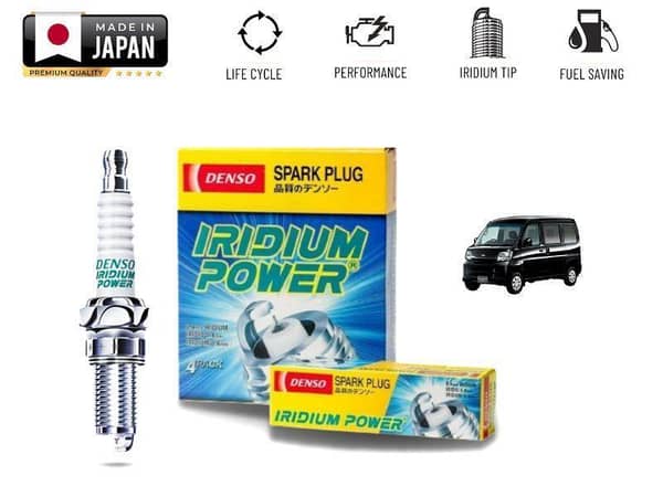 Daihatsu Hijet Iridium Spark Plug Set (2004-2024) - Denso, 3 Pieces from Japan