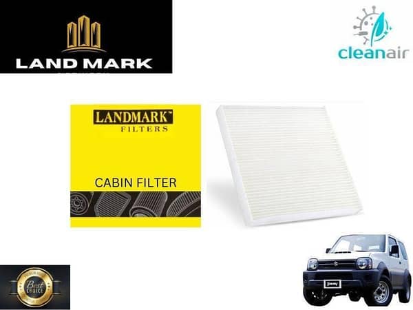 Suzuki Jimny 660cc Land Mark Cabin Filter - Effective AC Flow Filteration