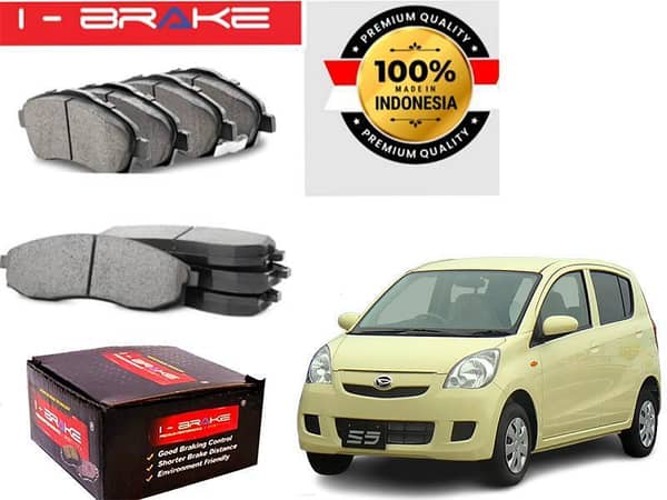 Daihatsu Mira 2006-2017 I-Brake Front Brake Pad Made In Indonesia | Premium Braking