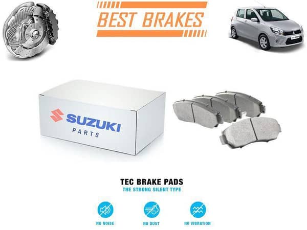 Suzuki Cultus 2017-2024 TEC Brake Pads - High Quality Brake Parts