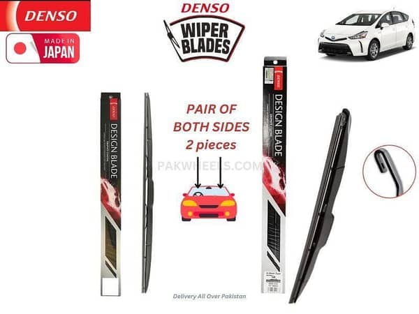 Toyota Prius Alpha 2014-2019 Denso Wiper Blade Set - Made in Japan